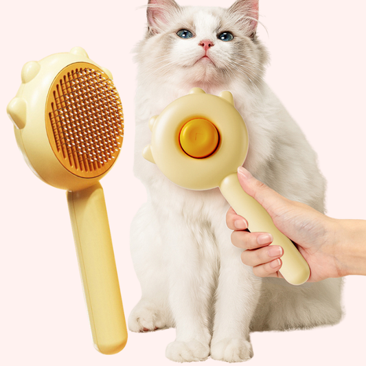 Cat Comb Massage